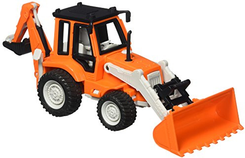 Driven by Battat - Micro Baggerlader - Spielzeug-Baggerlader für Kinder - Kleiner Bagger LKW Spielzeug - Baufahrzeug Spielzeug - Bewegliche Teile - 3 Jahre +