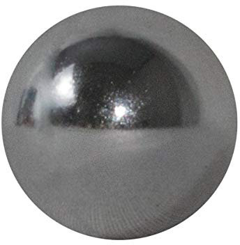 Weihnachtskugel groß Durchmesser 20 cm in Silber glänzend