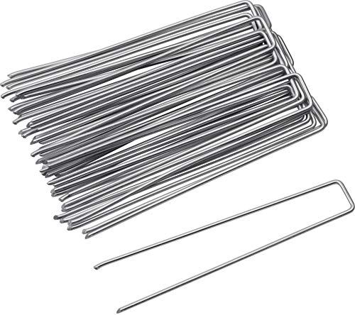 Meister Erdanker 200 x 20 mm - Verzinkter Stahl - 25 Stück im praktischen Set - Geeignet für Folien, Vliese & Netze - Zur einfachen Fixierung im Boden / Erdnägel für Gartenvlies / Bodenanker / 9962920