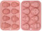 Skull Chocolate Moulds Halloween Candy Molds Silicone, Christmas Candle Baking Resin Mould Fondant Moulds for Cake Decorating, Jelly, Ice Cube Y3KLMJ (Pink)
