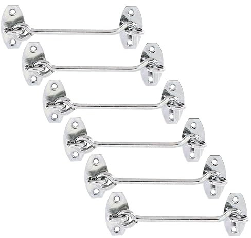 Alberts 857349 Sturmhaken Storm Hook, Silver