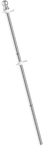 SEWOART De Bandera De Acero Inoxidable Jardín Resistente Corrosión Duradera para Exteriores