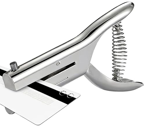 GREATRICH Perforatrice Decorativa a 1 Foro da 3mm, Foratrice per Carta Resistente per Fogli, Cartoncino e PVC, Accessori per l’Ufficio Essenziali, Ideale per Fai da Te e Organizzazione