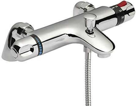 Premier CD324 Reef Thermostatic Bath Shower Mixer - Chrome