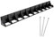 bepco Rasenkante - Pflasterkante 10er Set (LxH: 10m x 10cm) - Flexible & Robustes Gartenabgrenzung für Rasen, Beet und Pflaster, mit 30 Stahl-Erdanker (verzinkt)