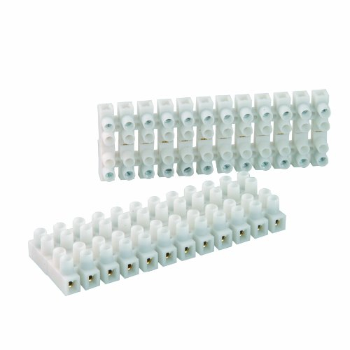 Unitec 46306Y Lot de 2 barrettes de connexion 12 pôles 2,5-6,0 mm²