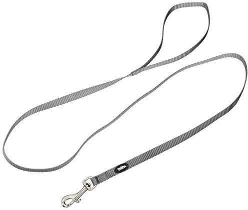 Nobby Leine Classic, mausgrau L: 120 cm, B: 10 mm, 1 Stück