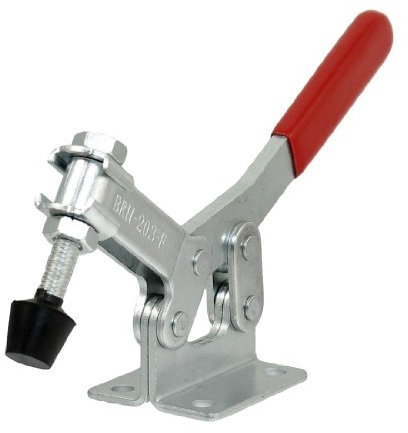 sourcing map 203F 227 kg capacité 500 Lbs rapide Base horizontale Sauterelle de menuisier à fixation