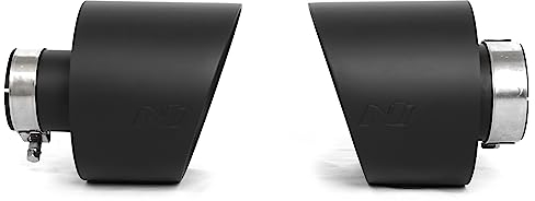 Hyundai 9999Z057252 Endrohre Endstücke Endrohrblenden Auspuffblenden schwarz, nur für i30N (PD) Facelift ab 2021