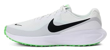 Nike Men's Revolution 8 Road Running Shoes, White/Black-Pure Platinum-Glacier Blue, 10.5