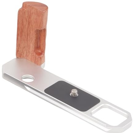 Impugnatura ergonomica a forma di L con piastra a sgancio rapido per 2 fotocamere migliora la piastra a sgancio rapido per fotografia