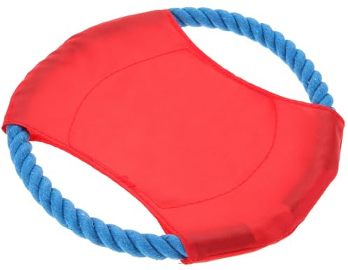 ERINGOGO Disco da Lancio per Cani Resistente alla Masticazione, Facile da Afferrare e Trasportare, per Addestramento e Gioco All'aperto per Samoyed e Siberiano Colore Casuale Stili multipli