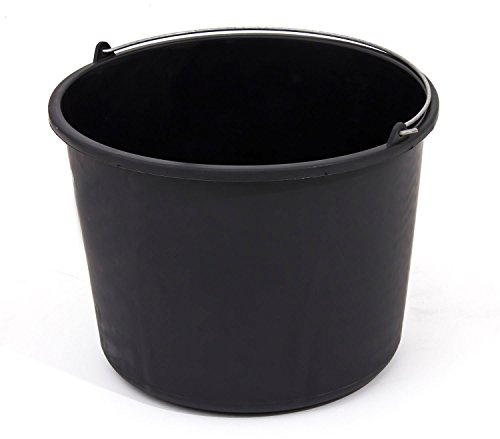 20 Liter Kunststoff Eimer Baueimer Putzeimer Mörteleimer Kübel Bau Haus Skala