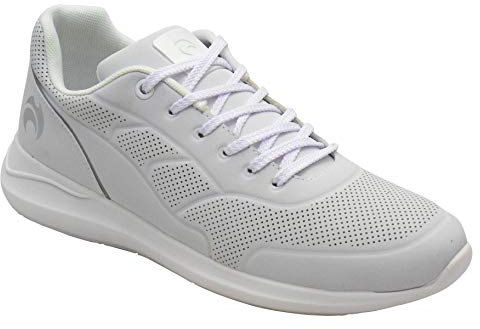 Henselite Ladies HL74 Lightweight Impact X Lawn Bowls Shoes White UK 6