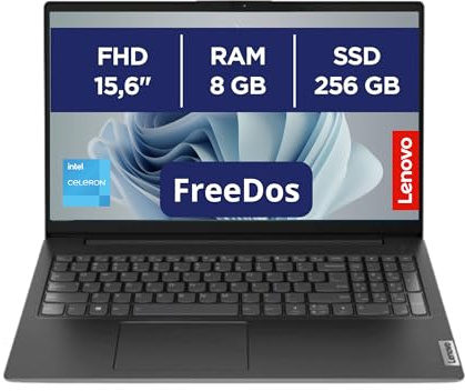 Lenovo - Notebook Pc Intel N4500 2.8Ghz - Display 15,6 FHD - Ram 8Gb DDR4 SSD Nvme 256Gb - Hdmi, Usb 3.0, Wifi, Bluetooth, Webcam - FreeDos