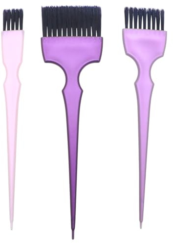 Sewroro Set di Accessori per Colorazione Chioma Applicatori in Materiale Resistente, Spazzole per Tintura Professionali per Saloni e Uso Fai da Te, Strumenti per Acconciature Precise