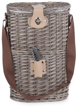Red Hamper 2 Bouteille Willow Porte-Bouteille Isotherme