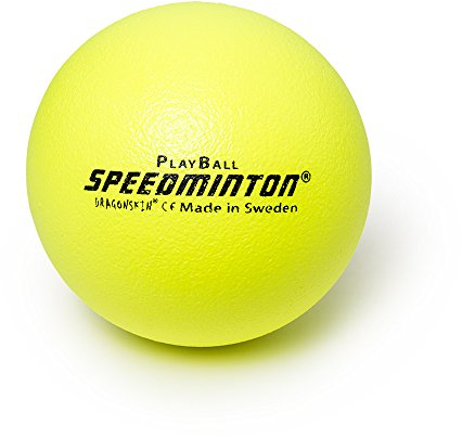 Speedminton Playball, 12cm Schaumstoffball, Neon gelb