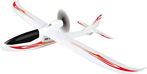 Amewi 24058 Skyrunner V3 Gyro RC Motorflugmodell RTR 750 mm, 1844806,Weiß