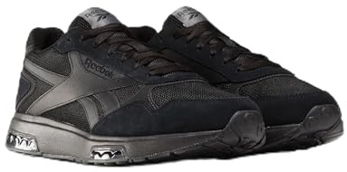 Reebok Mens Glide DMX Trainers, Black Black Grey 6, 38.5 EU