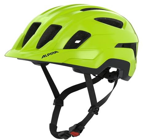 ALPINA Paranus Fahrradhelm, be-Visible Gloss, 59-61 cm