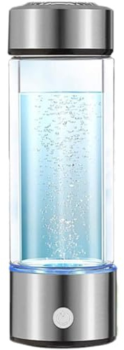 SVELNIO Hydrogen Generator Water Bottle, Real Molecular Hydrogen Rich Water Generator Ionizer Maker Machine Bottle With SPE Chamber Technology Hydrogen Water