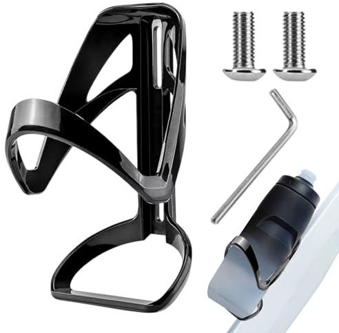 Hitburu Porta Botellas para Bicicleta, Jaula Portabidones para Ciclismo Y Bicicleta, Accesorio Ciclismo para Transporte De Bebidas En Montaña Carretera Urbano Deporte