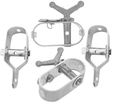 AKOOSY 4 Pièces Tendeur Fil Robuste Outil de Serrage Câble pour Vigne et Treillis Compact et Résistant Corrosion Usage Polyvalent Jardin et Piscine