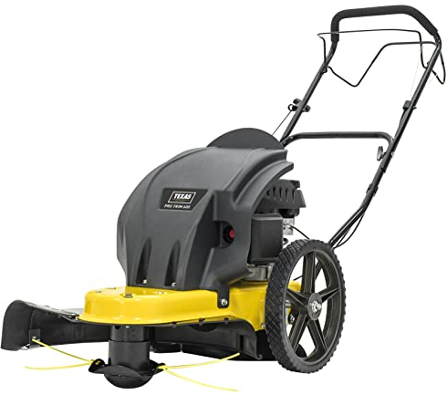 Texas Wiesenmäher Hochgrasmäher Kreiselmäher Motorsense Rasenmäher Rasentrimmer Benzin Pro Trim 600 | 173cm³ | 4-Takt | 4PS | 60cm Arbeitsbreite | 45-90 cm Schnitthöhe