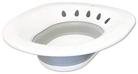 Bidet Portable et Pliable – Baignoire Amovible pour Chaise de Toilette