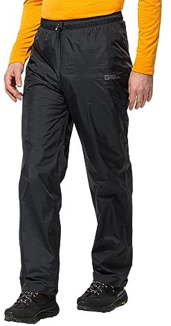 Jack Wolfskin Unisex Rainy Day Pants Wanderhose, Schwarz, XL EU
