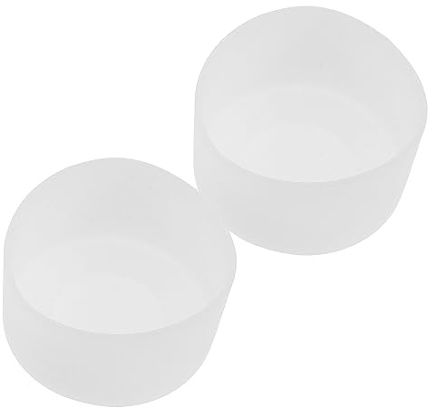 Cabilock 2pezzi Copriborraccia in Plastica Antiscivolo per Fondo di Borraccia Sottobicchiere Isolante Durevole per Bottiglie in Vetro Adatto Stivaletti per Borraccia e Copribottiglia