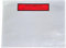 Ärmel 100 Aktentasche hierin A5 (A4 Blatt gefaltet in zwei) bedruckten transparenter Klebstoff C5 225 x 165 mm