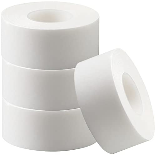 Zerodeko Cerotti Assorbi Sudore per Colletti e Cappelli Non Tessuto Traspirante, Facili da Smontare, 4 Pezzi per Uso Esterno Bianco