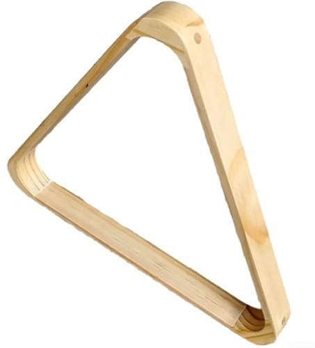 Biliardo attrezzature da biliardo robusto triangolo rack in legno adatto a tutti i giocatori (57,2 mm)