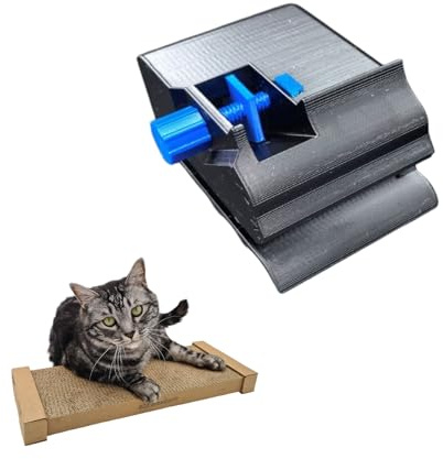 Cortador de Cartón Rascador 3D Impreso para Gatos