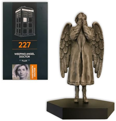 DOCTOR WHO Eaglemoss #227 Figurine de docteur ange pleureur à l'échelle 1:21 peinte à la main