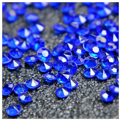 odulu 5000 pezzi 4,5 mm Cristalli trasparenti Diamanti acrilici Strass Cristalli da spargere su tavolo Riempitivi per vasi Perline di vetro per decorazioni di casa,matrimoni e feste-#8