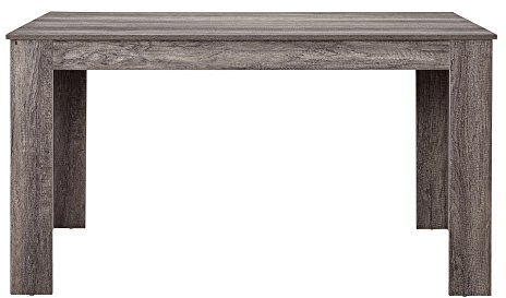 [en.casa] Esstisch Nora Esszimmertisch für 6 Personen Küchentisch 140 x 90 x 77 cm Eiche dunkel