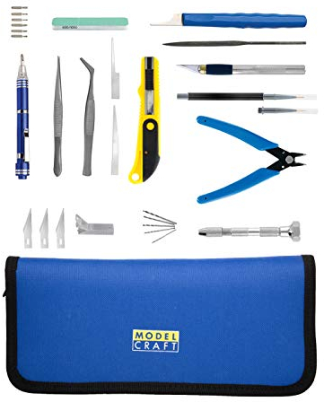 Modelcraft PTK1022 Essential Modelling Kit, Blue, 1