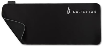 Surefire Silent Flight RGB-680 gaming mouse pad I 680mmx280mmx3 mm I RGB mouse-pad I water-repellent & non-slip I microtextured fabric surface I gaming accessories I gaming pad I Verbatim