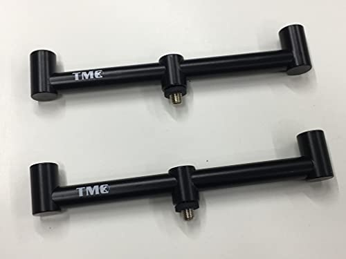 TMC Buzz Bars aus eloxiertem Aluminium, 2 x 2 Ruten, 15 cm, leicht, 16 mm dicke Stangen