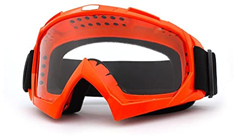 spier Occhiali da moto, anti-UV ATV, occhiali da motocross, dirt bike, mountain bike, da corsa, per uomo, donna, bambini, ragazzi e adulti