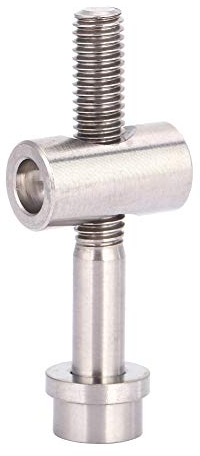 Vis De Tige Selle Vélo, M5x30 / 35 / 40mm pour Vélo Titanium Alliage Boulon Cycle Boulons À Tête Ronde Accessoire Remplacement à Fixe en Titane Anti-Corrosion Durable(M5x35-Titane)