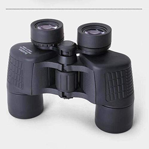 YSJNGF 8x40/10 50 kikare, HD 24mm Ultra vidvinkel Bekväma stort okular FMC-beläggning Bikare för fåglar som tittar jakt på resor