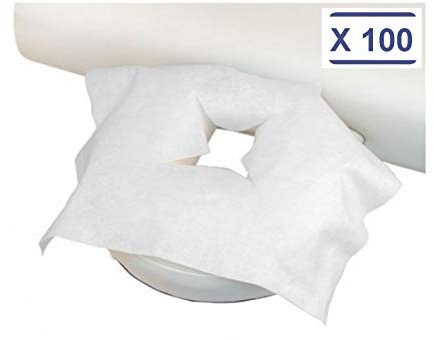 déliktess MFB Provence® - Housse protège têtière jetable pour Table de Massage par 100