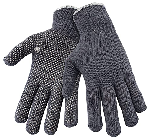 WorkLife HandschuhMan. 3 Paar Grobstrick Arbeitshandschuhe mit Noppen für optimalen Griff Gr. 8,10 und 12 (12/3XL)