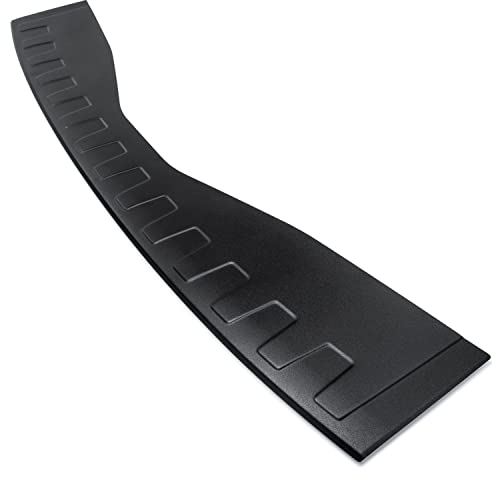 tuning-art L3010 Edelstahl Ladekantenschutz passend für Renault Mégane 4 GT FL 2021- Pulverbeschichtet, Farbe:Schwarz Pulverbeschichtet