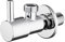 Ibergrif M22025-1/2, Chiave a Squadra, Valvola ad angolo, Cromo, Argento