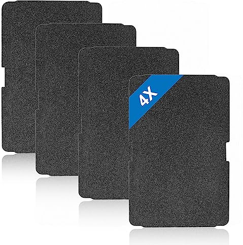 4 Stück Trockner Filter Ersatzteil, Schaumstofffilter für Beko/Grundig/Blomberg Wärmepumpentrockner, 240 x 155x 10mm Schwammfilter für Wäschetrockner Zubehörset